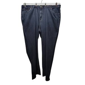 Venezia Straight Cut Plus Size 28 Denim Jeans Stretch 526